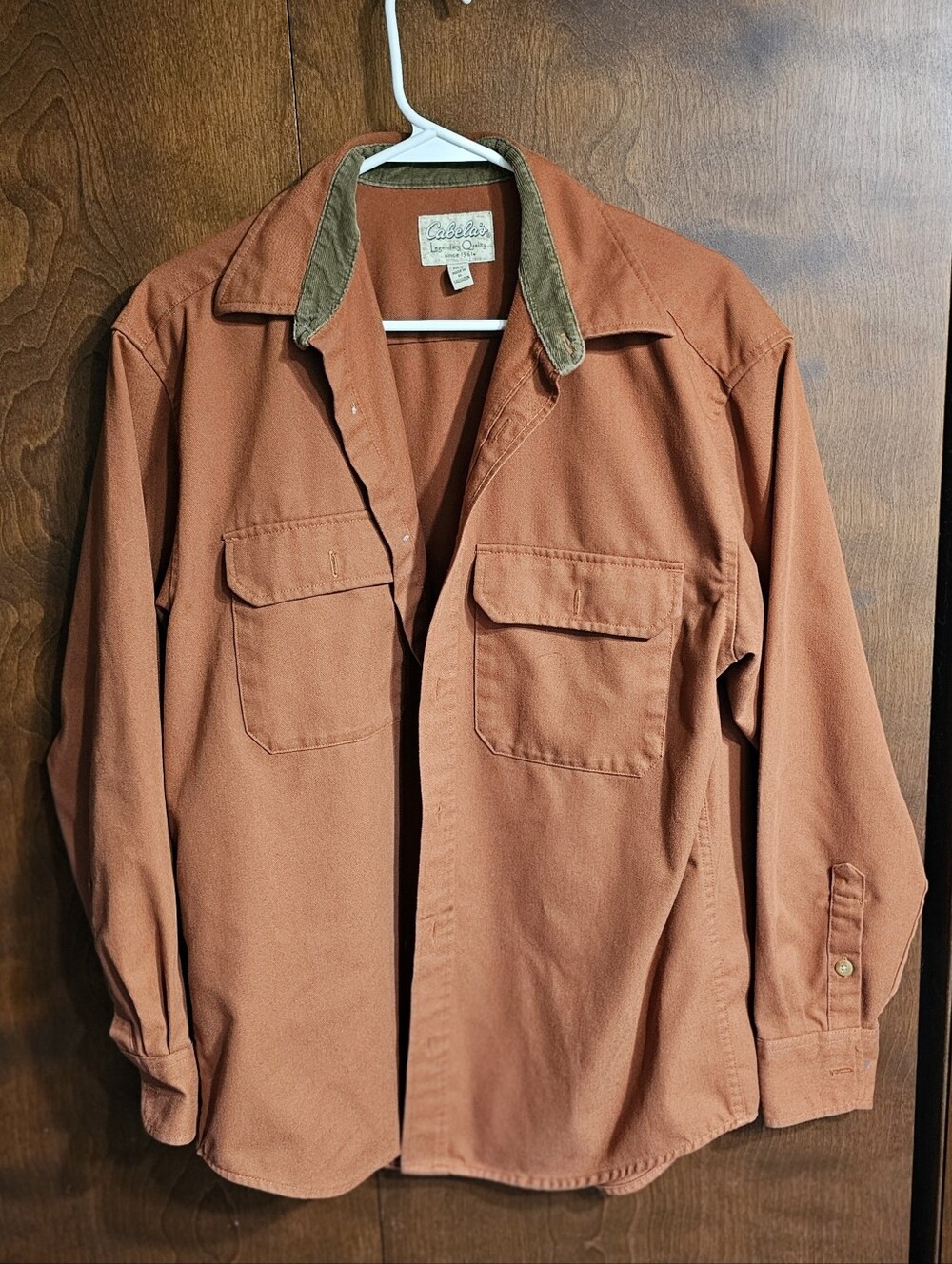 Cabela's Button Down Long Sleeve Shirt Sz M